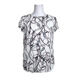Unisex Esprit - Lühikeste käistega pluus, suurus 38 - Valge ()
