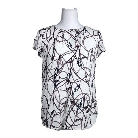 Unisex Esprit - Lühikeste käistega pluus, suurus 38 - Valge ()