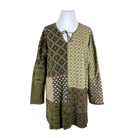 Unisex Gudrun Sjöden - Kootud tuunika, suurus 42 - Roheline ()