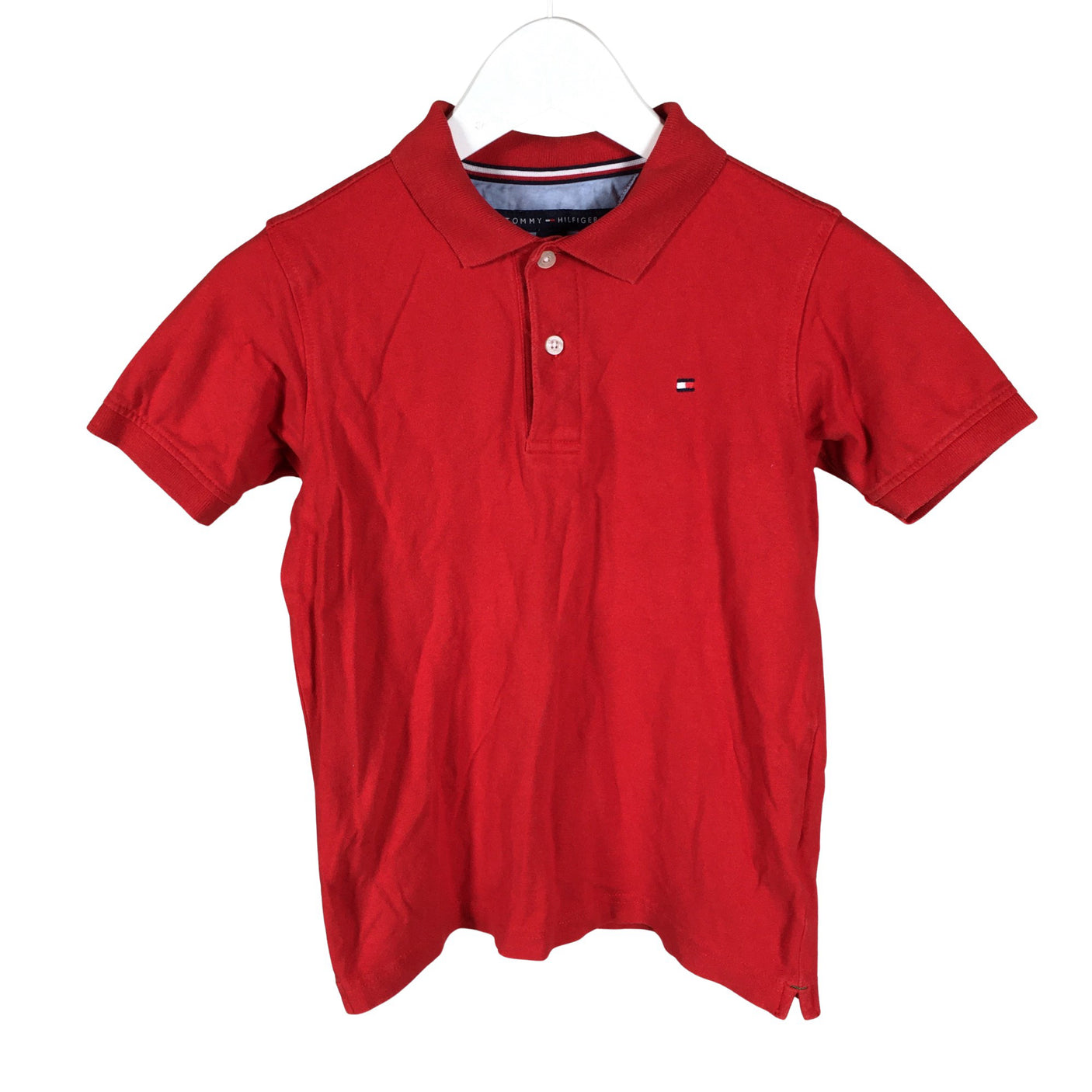 Unisex Tommy Hilfiger - Polosärk, suurus 146 - 152 - Punane (1)
