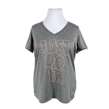 Unisex Nike - Spordisärk, lühikesed käised, suurus 38 - Hall ()