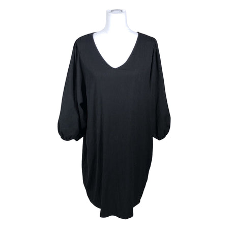 Unisex Lindex - Mitteveniv kleit, suurus 40 - Must ()