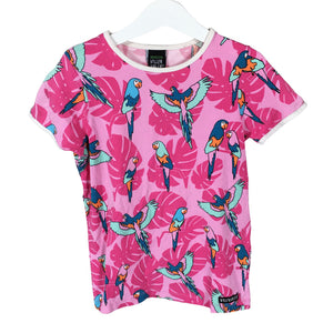 Unisex Villervalla - T-särk, suurus 122 - 128 - Roosa (1)