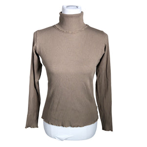 Unisex Kaiko - Trikotaažist pluus, suurus 38 - Pruun (1)