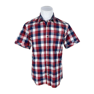 Unisex Shine Original - Triiksärk, suurus L - Veinipunane (1)