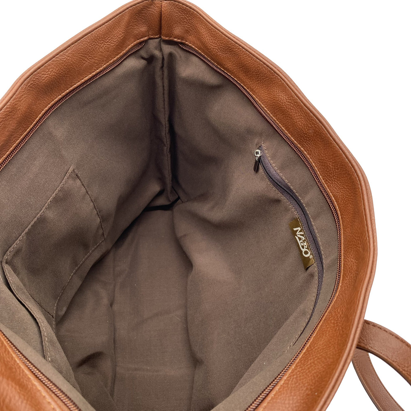 Unisex Nabo - Käekott, suurus Maxi - Pruun (2)