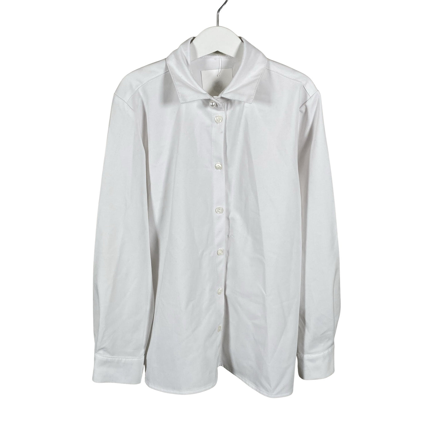 Unisex Mignelin - Triiksärk, suurus 140 - 146 - Valge (1)