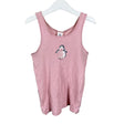 Unisex Sanetta - Trikotaažist topp, suurus 134 - 140 - Heleroosa ()