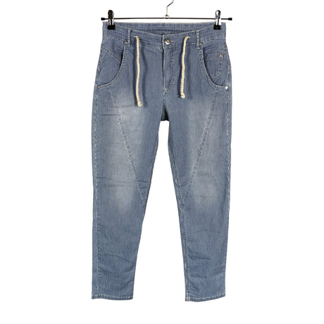 Unisex Anna Montana - Mittevenivad püksid, suurus 38 - Sinine ()