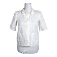 Unisex Globe Hope - Lühikeste käistega pluus, suurus 36 - Valge ()