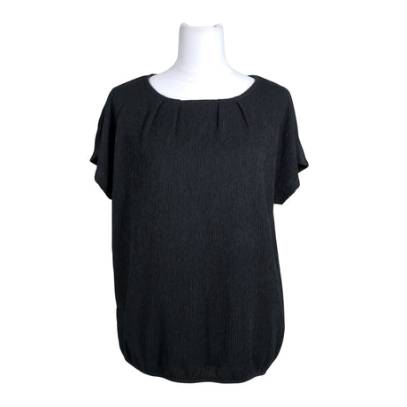 Unisex NOSH - Lühikeste käistega pluus, suurus 38 - Must ()