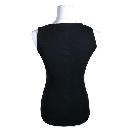Unisex Uldahl - Trikotaažist topp, suurus 36 - Must (2)
