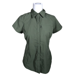 Unisex Columbia - Spordisärk, lühikesed käised, suurus 38 - Roheline (1)