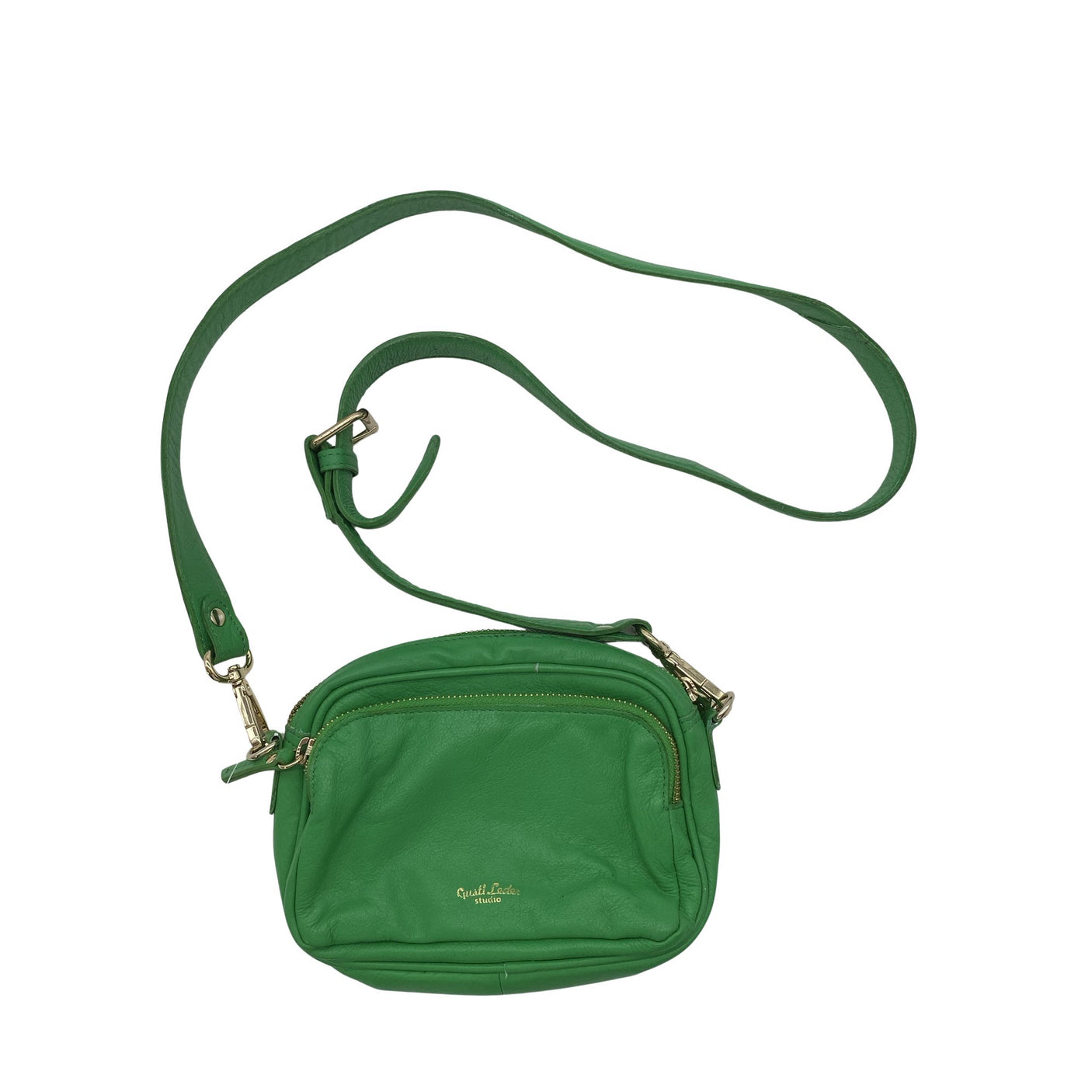 Unisex Gusti Leder - Õlakott, suurus Mini - Roheline (1)