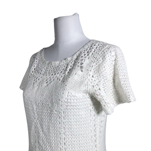Unisex Lauren Ralph Lauren - Kootud kleit, suurus 38 - Valge (2)