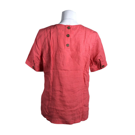 Unisex Esprit - Lühikeste käistega pluus, suurus 38 - Roosa (2)