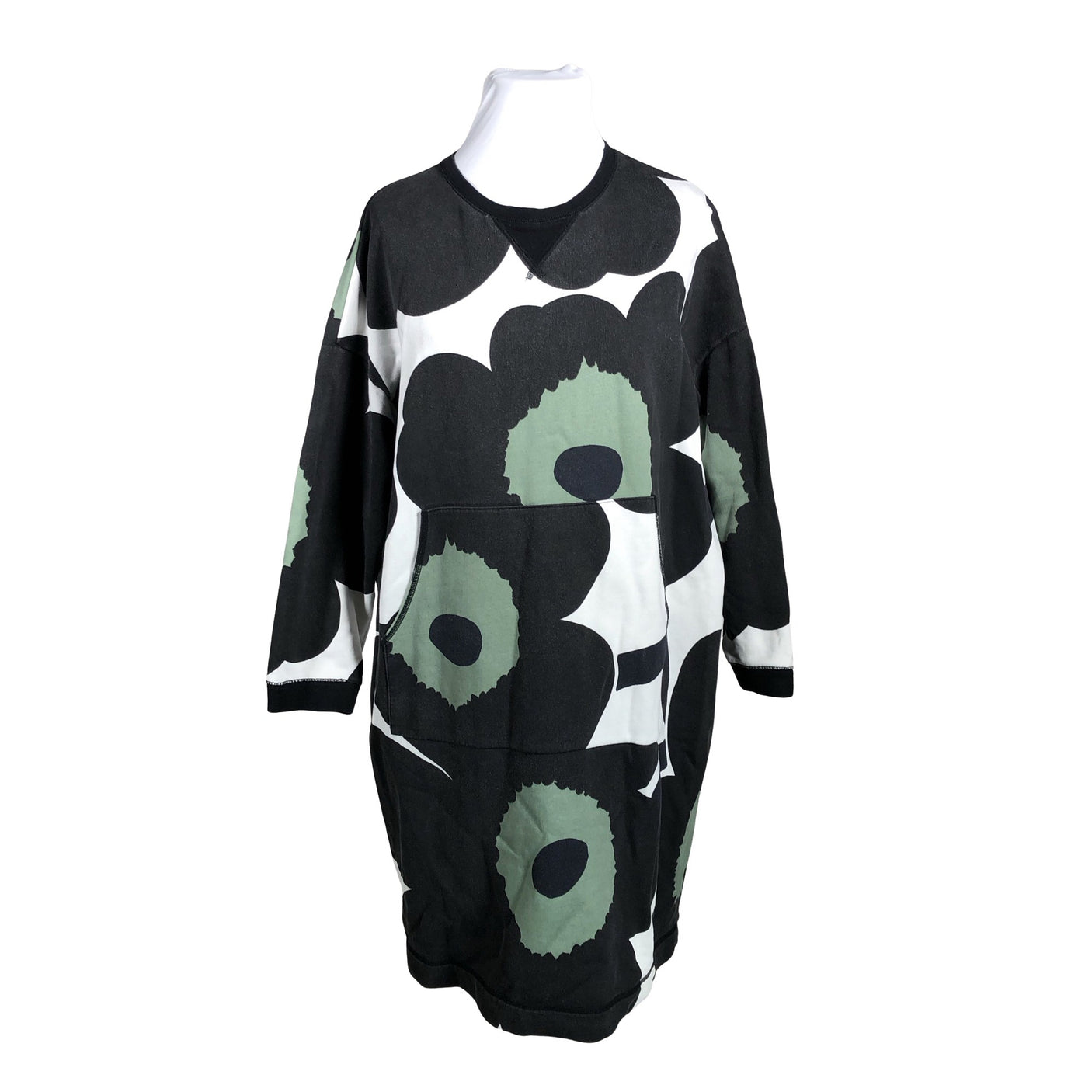 Unisex Marimekko - Dressikangast kleit, suurus 44 - Must (1)