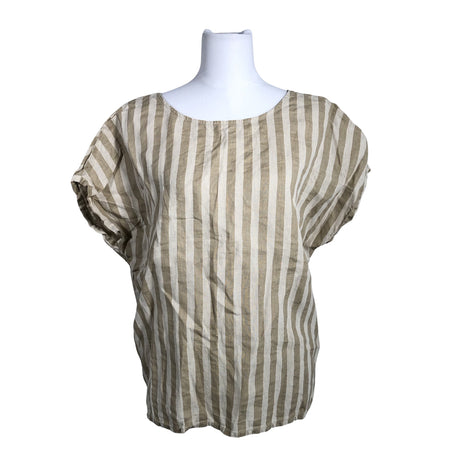 Unisex Twothirds - Lühikeste käistega pluus, suurus 40 - Pruun ()