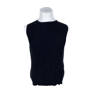 Unisex Global - Kootud vest, suurus L - Must (1)