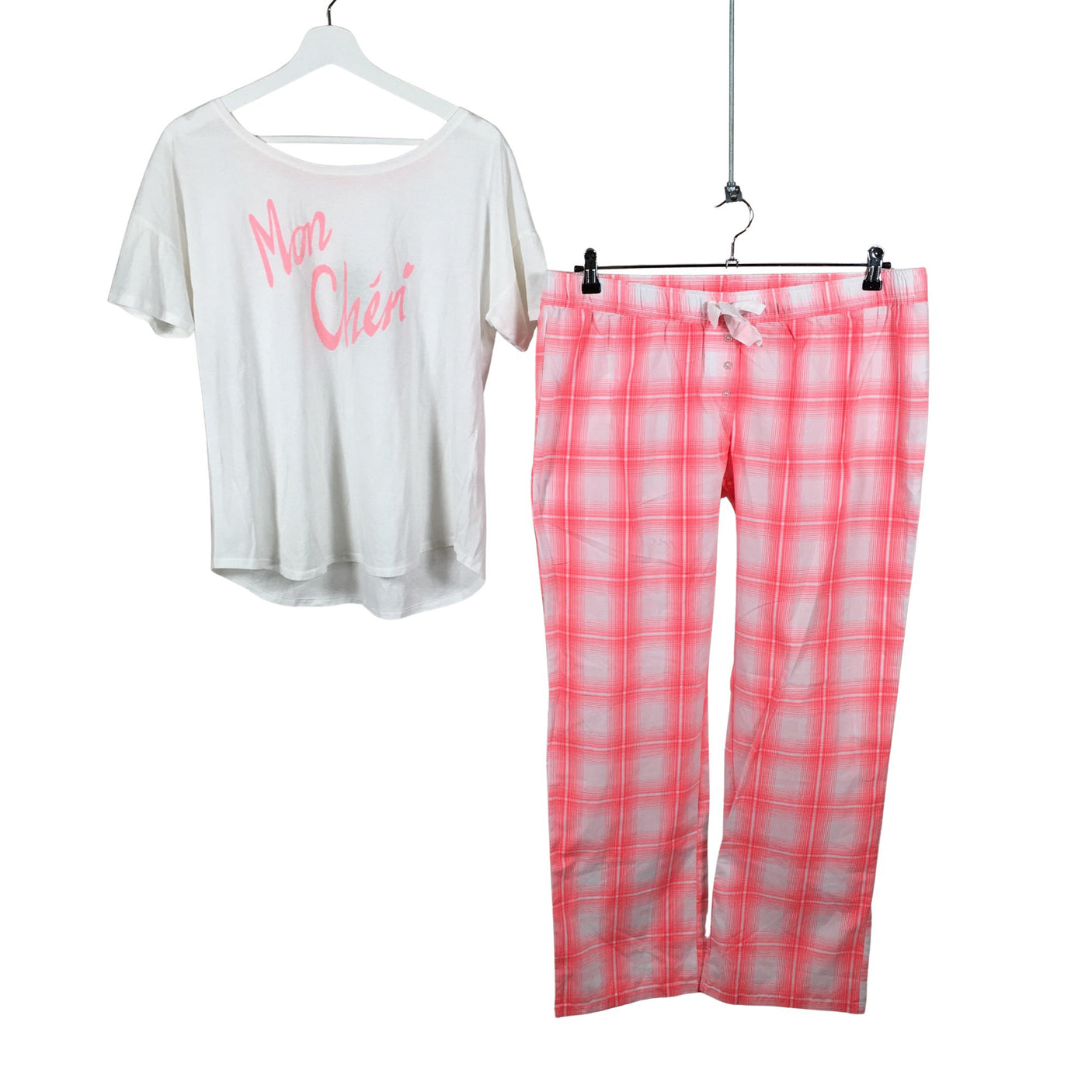 Unisex Lindex - Ööpesu, suurus 40 - Heleroosa (1)
