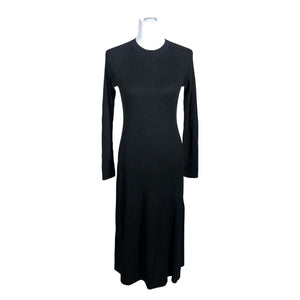 Unisex Uniqlo - Kootud kleit, suurus 36 - Must (1)