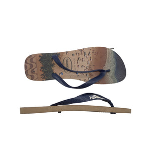 Unisex Havaianas - Plätud, suurus 45 - Pruun (1)