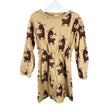 Unisex Mainio - Dressikangast kleit, suurus 122 - 128 - Pruun ()