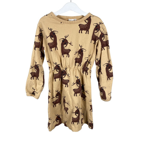 Unisex Mainio - Dressikangast kleit, suurus 122 - 128 - Pruun ()