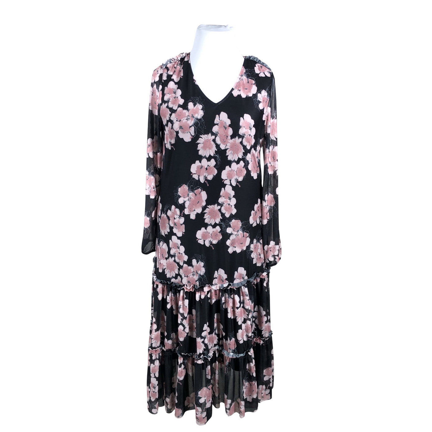 Unisex Ulla Popken - Trikotaažist kleit, suurus 42 - Must (1)
