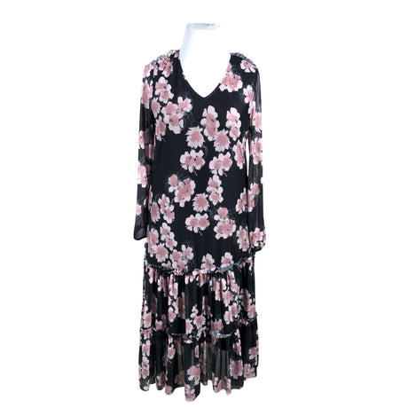 Unisex Ulla Popken - Trikotaažist kleit, suurus 42 - Must ()