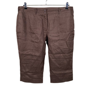 Unisex Nanso - Mittevenivad poolpikad püksid, suurus 48 - Pruun (1)