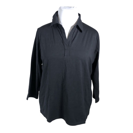 Unisex Nanso - Trikotaažist pluus, suurus 44 - Must ()