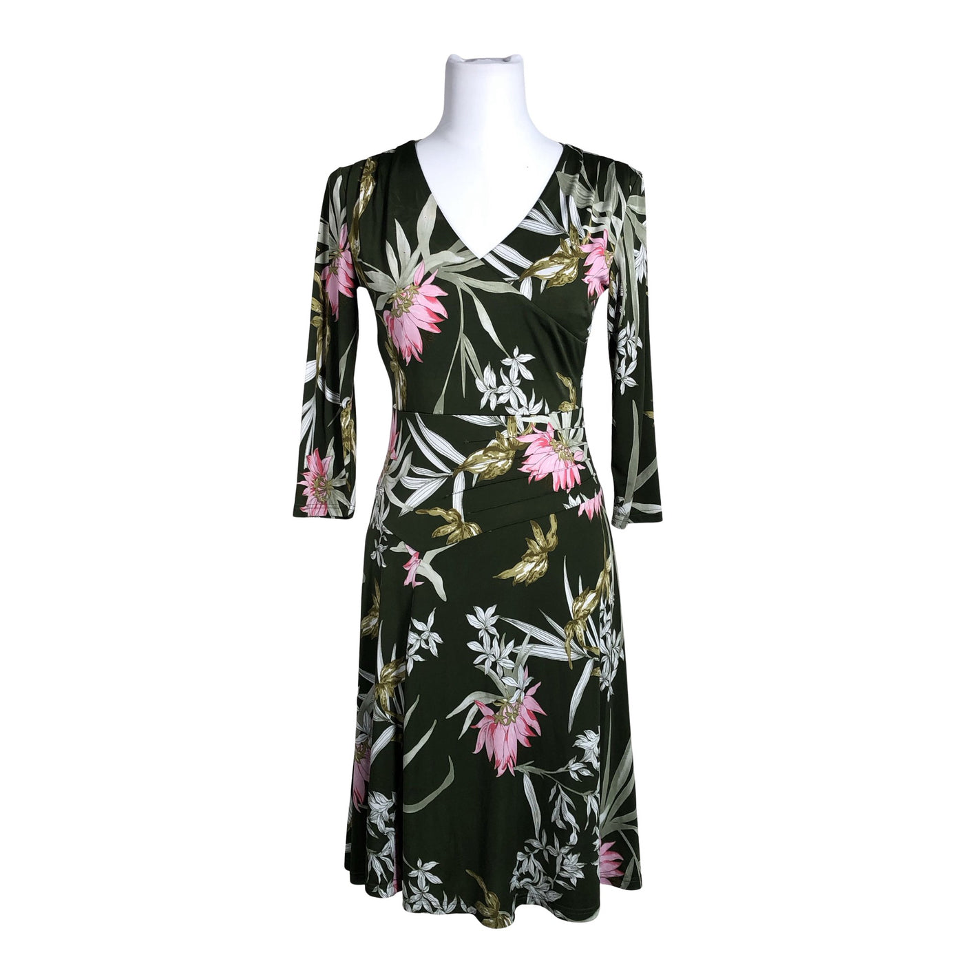 Unisex Ilse Jacobsen - Trikotaažist kleit, suurus 36 - Roheline (1)