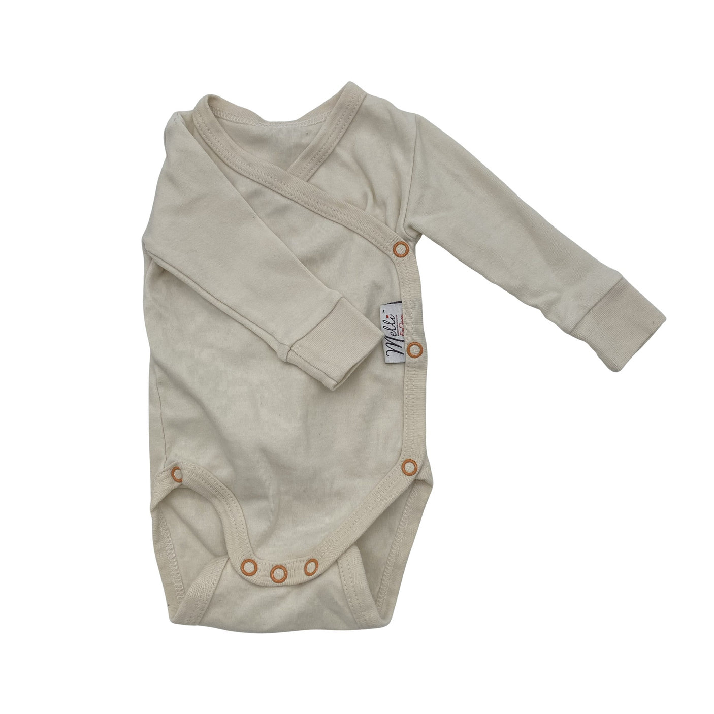 Unisex Melli - Bodi, suurus 56 - 62 - Valge (1)