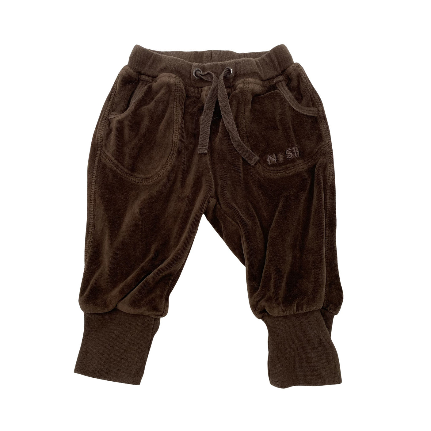 Unisex NOSH - Dressikangast püksid, suurus 62 - 68 - Pruun (1)