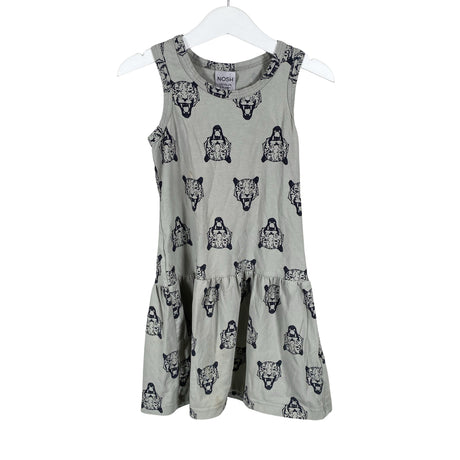 Unisex NOSH - Trikotaažist kleit, suurus 110 - 116 - Hall ()