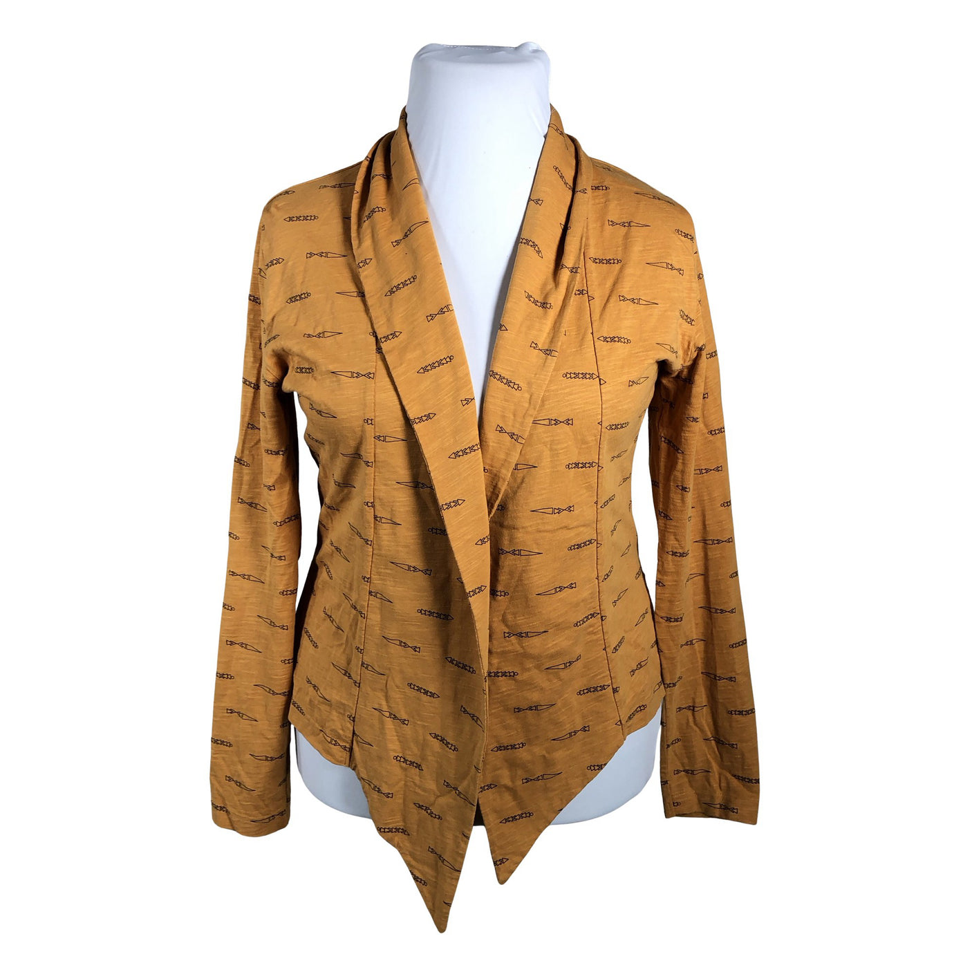 Unisex NOSH - Kardigan, suurus 42 - Oranž (1)
