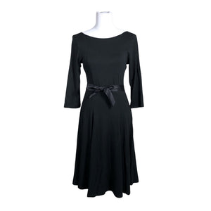 Unisex Muotikuu - Trikotaažist kleit, suurus 38 - Must (1)