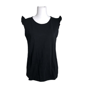 Unisex NOSH - Trikotaažist topp, suurus 40 - Must (1)