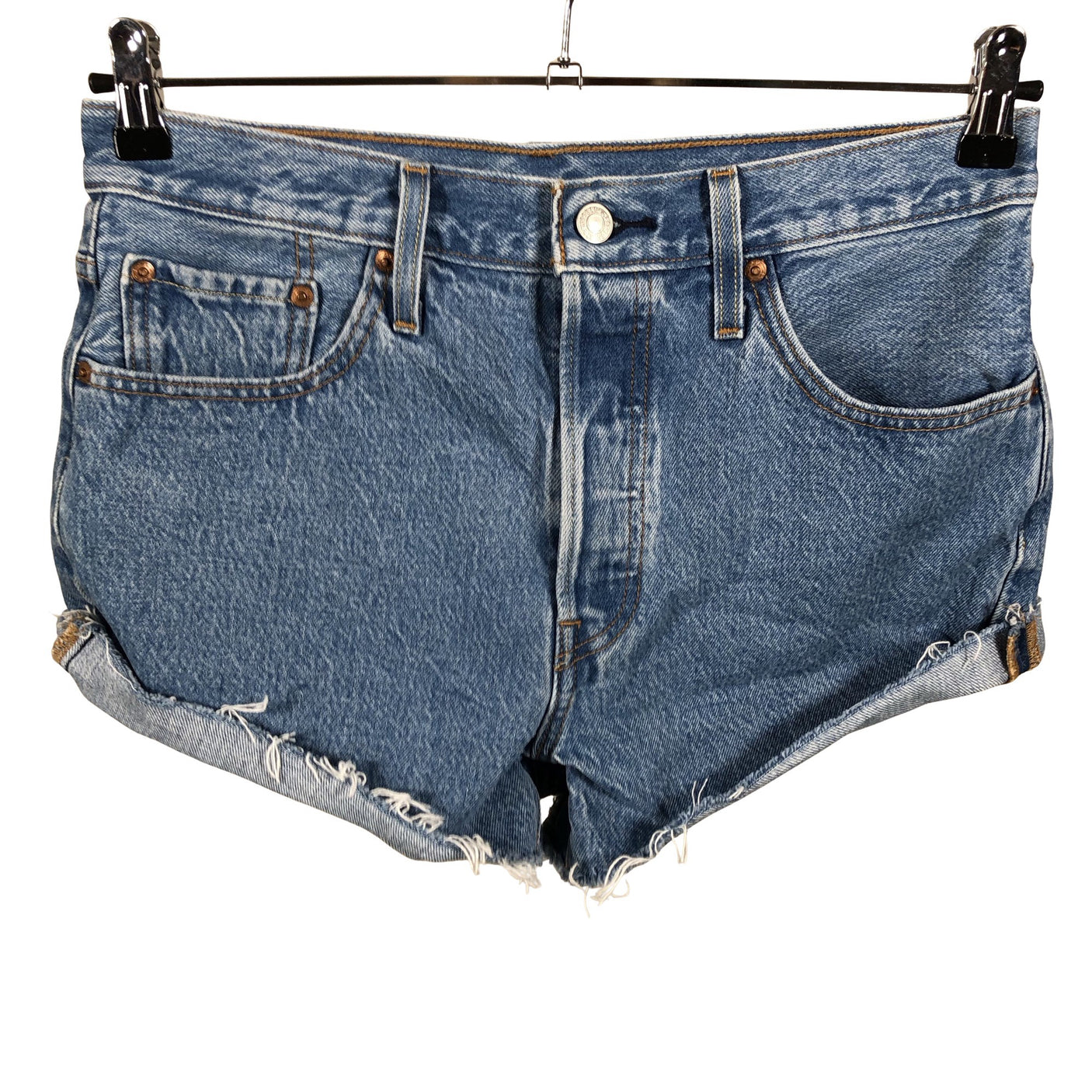 Unisex Levi's - Teksast lühikesed püksid, suurus W29 - Sinine (1)