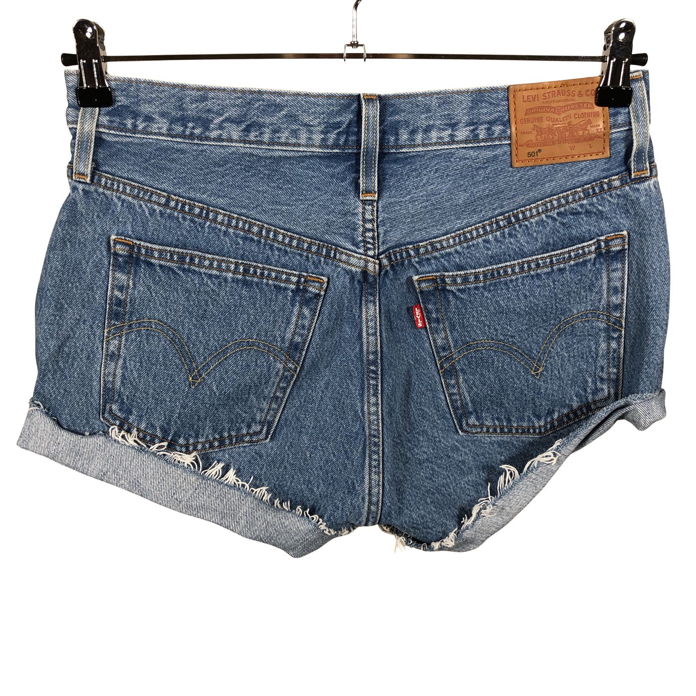 Unisex Levi's - Teksast lühikesed püksid, suurus W29 - Sinine (2)