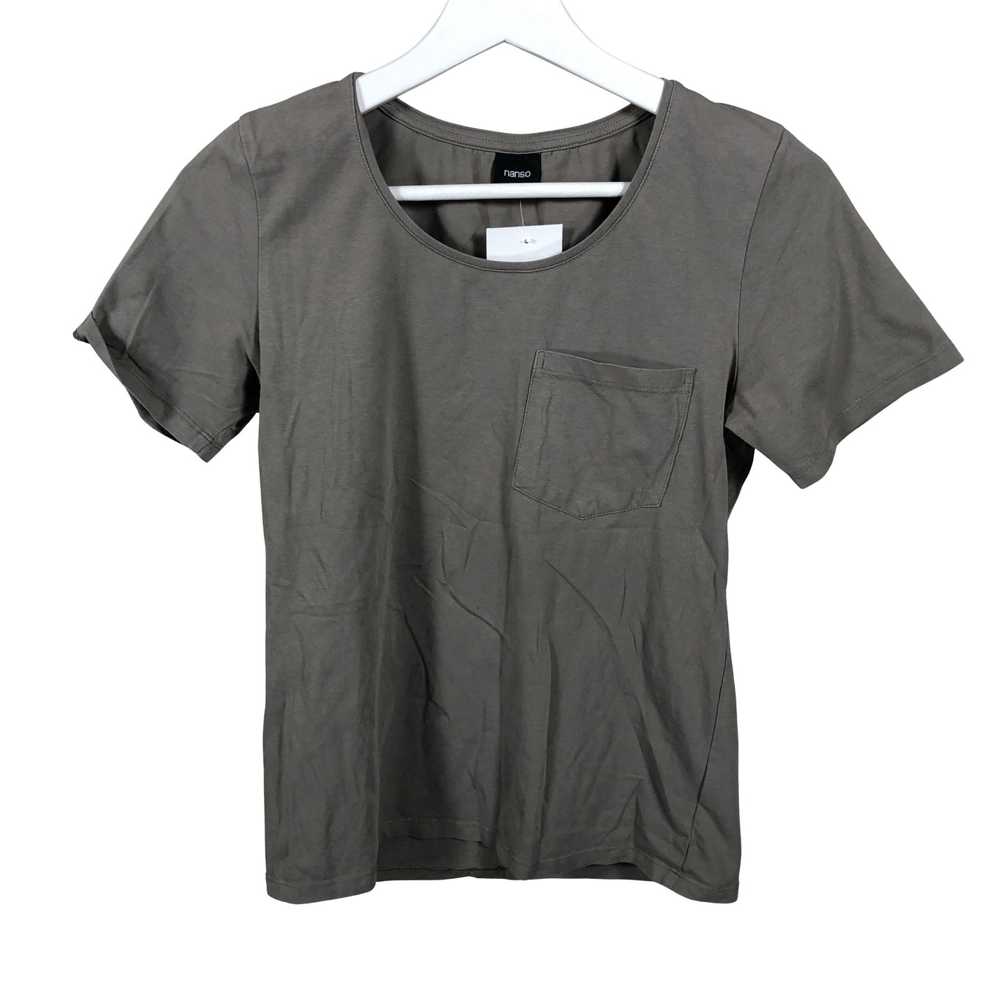 Unisex Nanso - T-särk, suurus 34 - Hall (1)