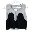 Unisex R/H Studio - Trikotaažist topp, suurus 36 - Hall ()