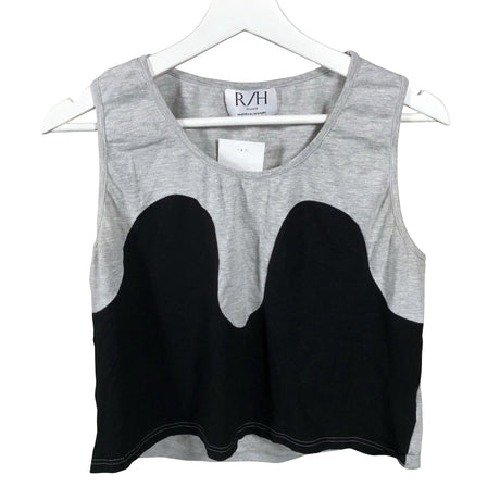 Unisex R/H Studio - Trikotaažist topp, suurus 36 - Hall ()