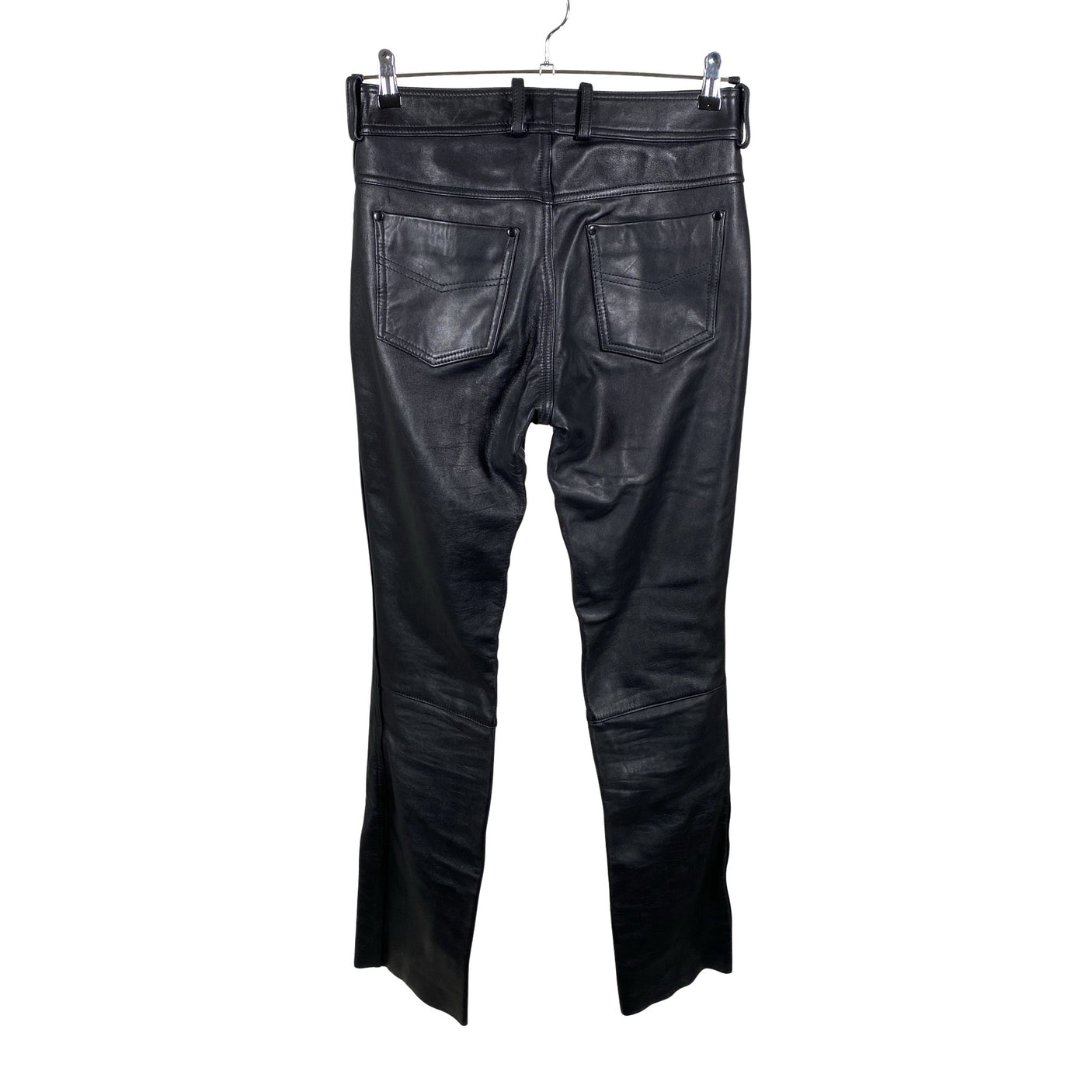 Unisex Handmade - Nahkpüksid, suurus 42 - Must (2)