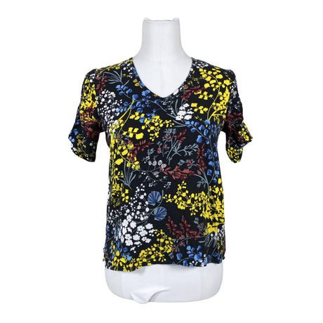Unisex Garcia - Lühikeste käistega pluus, suurus 36 - Must ()