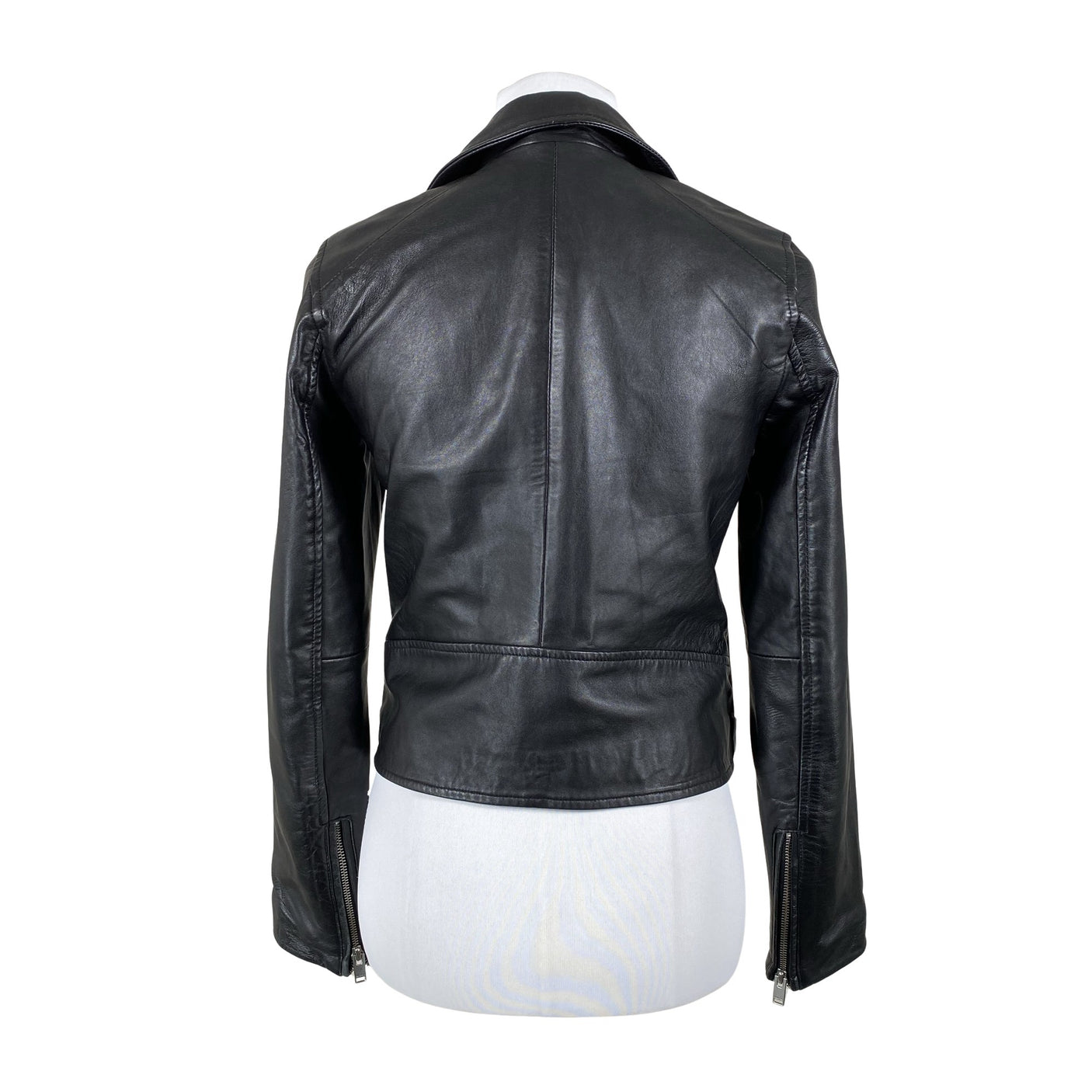Unisex Selected - Nahktagi, suurus 34 - Must (2)