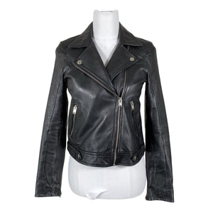 Unisex Selected - Nahktagi, suurus 34 - Must (1)