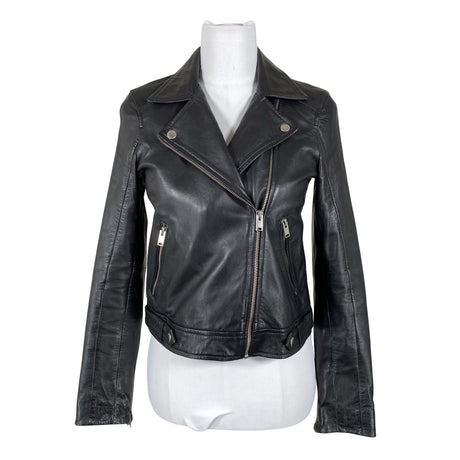 Unisex Selected - Nahktagi, suurus 34 - Must ()