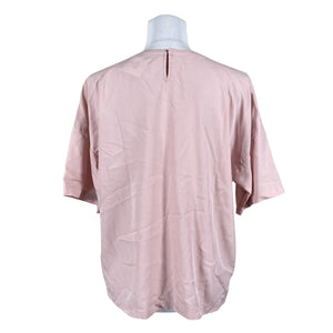 Unisex Cut & Pret - Lühikeste käistega pluus, suurus 38 - Heleroosa (2)